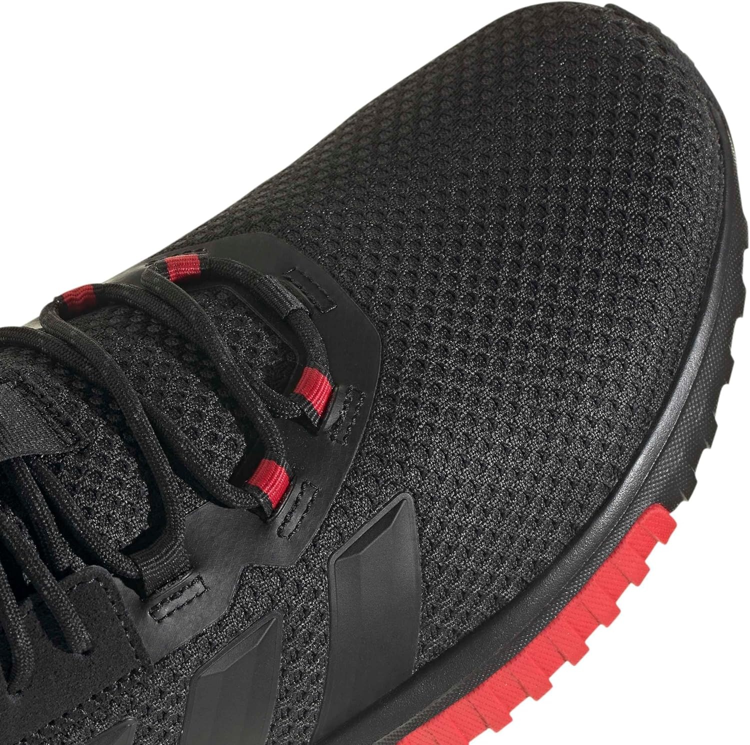 image:imageadidas Mens Kaptir 40 SneakersBlackBlackPure Ruby