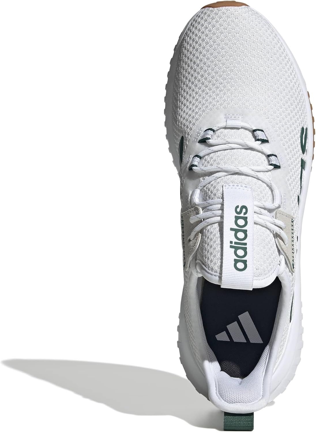 image:imageadidas Mens Kaptir 40 SneakersWhiteCollegiate GreenGum