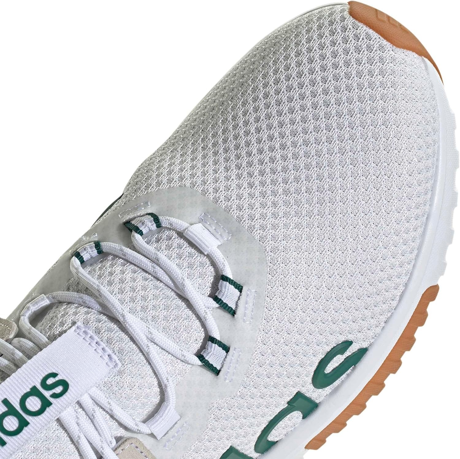 image:imageadidas Mens Kaptir 40 SneakersWhiteCollegiate GreenGum