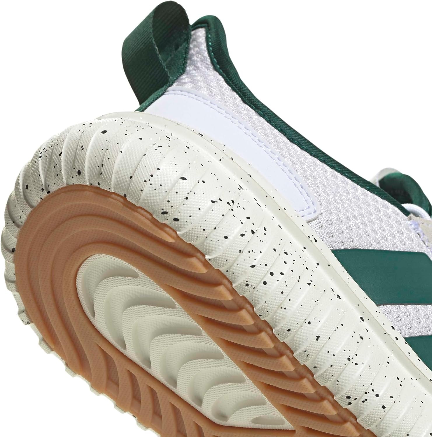 image:imageadidas Mens Kaptir 40 SneakersWhiteCollegiate GreenOff White