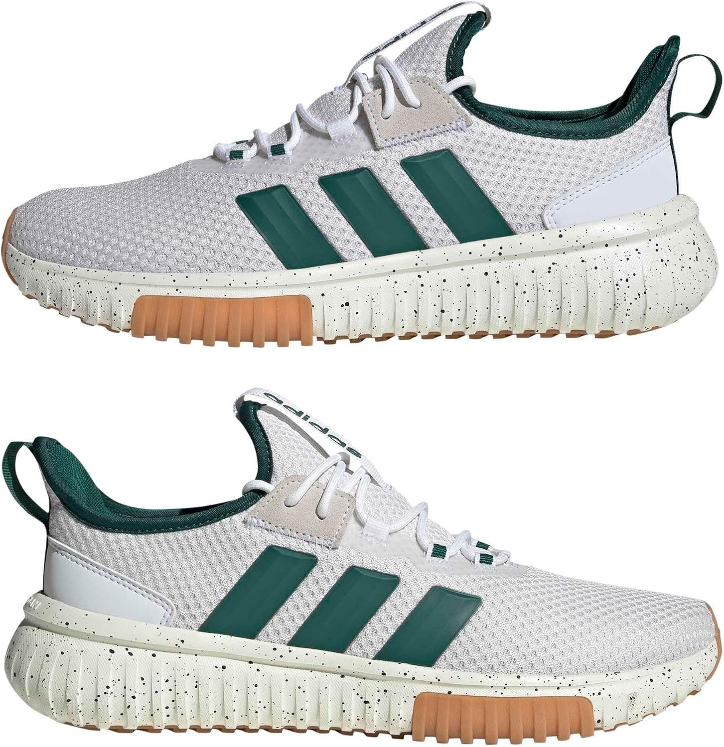 image:imageadidas Mens Kaptir 40 SneakersWhiteCollegiate GreenOff White