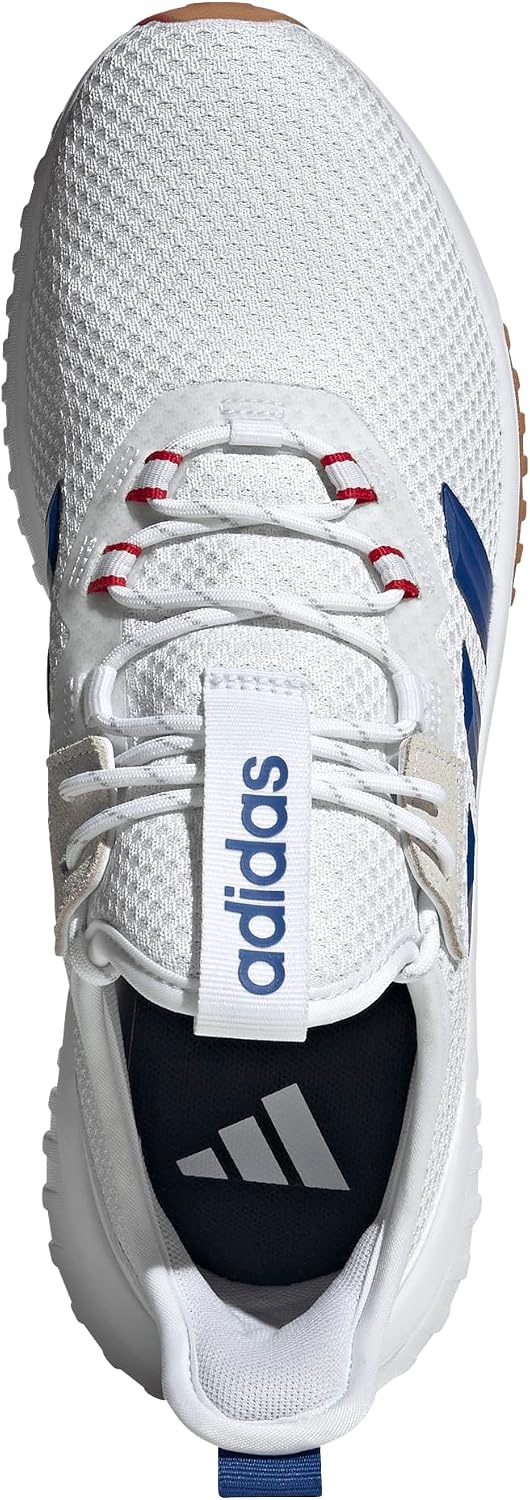 image:imageadidas Mens Kaptir 40 SneakersWhiteTeam Royal BlueBetter Scarlet