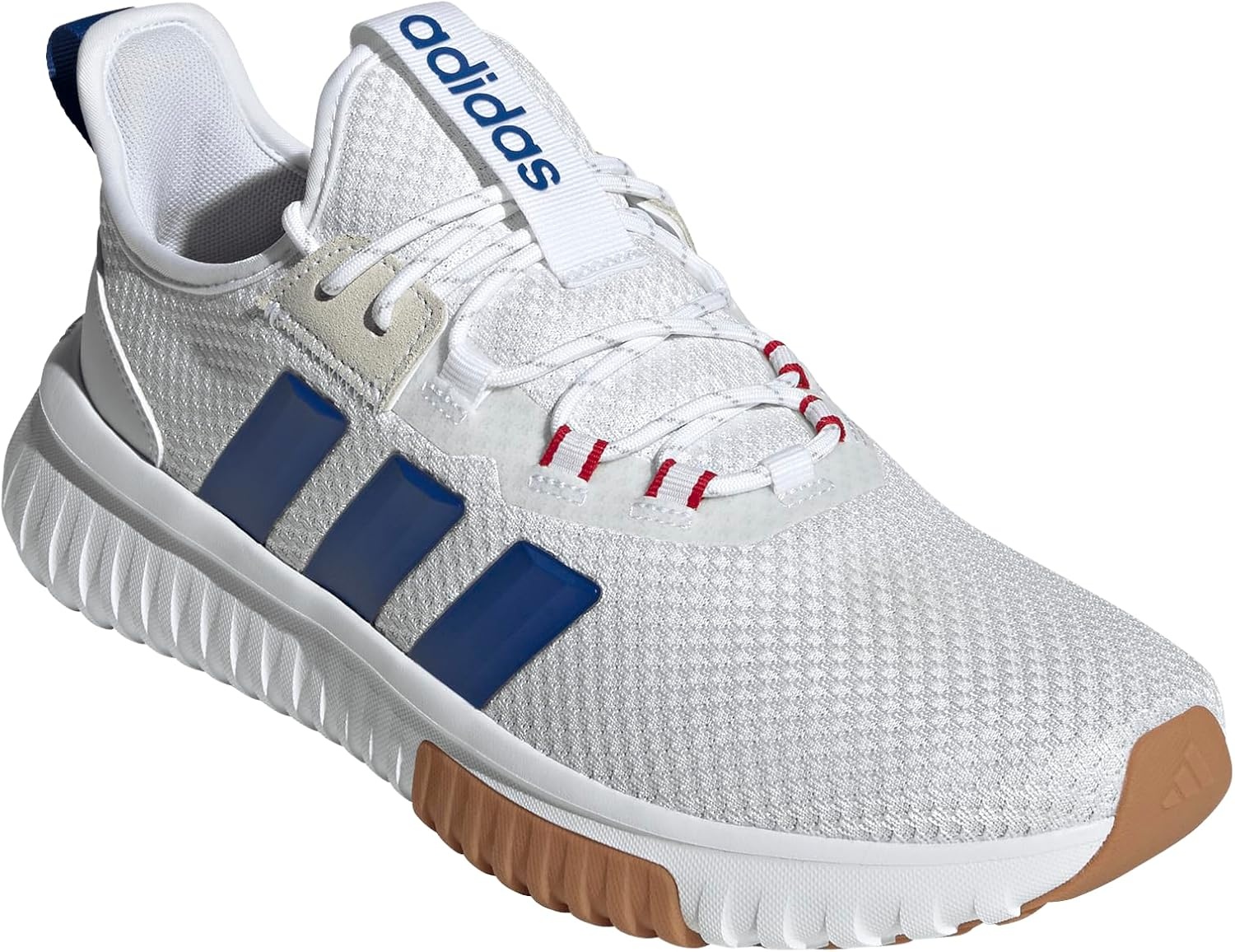 image:imageadidas Mens Kaptir 40 SneakersWhiteTeam Royal BlueBetter Scarlet
