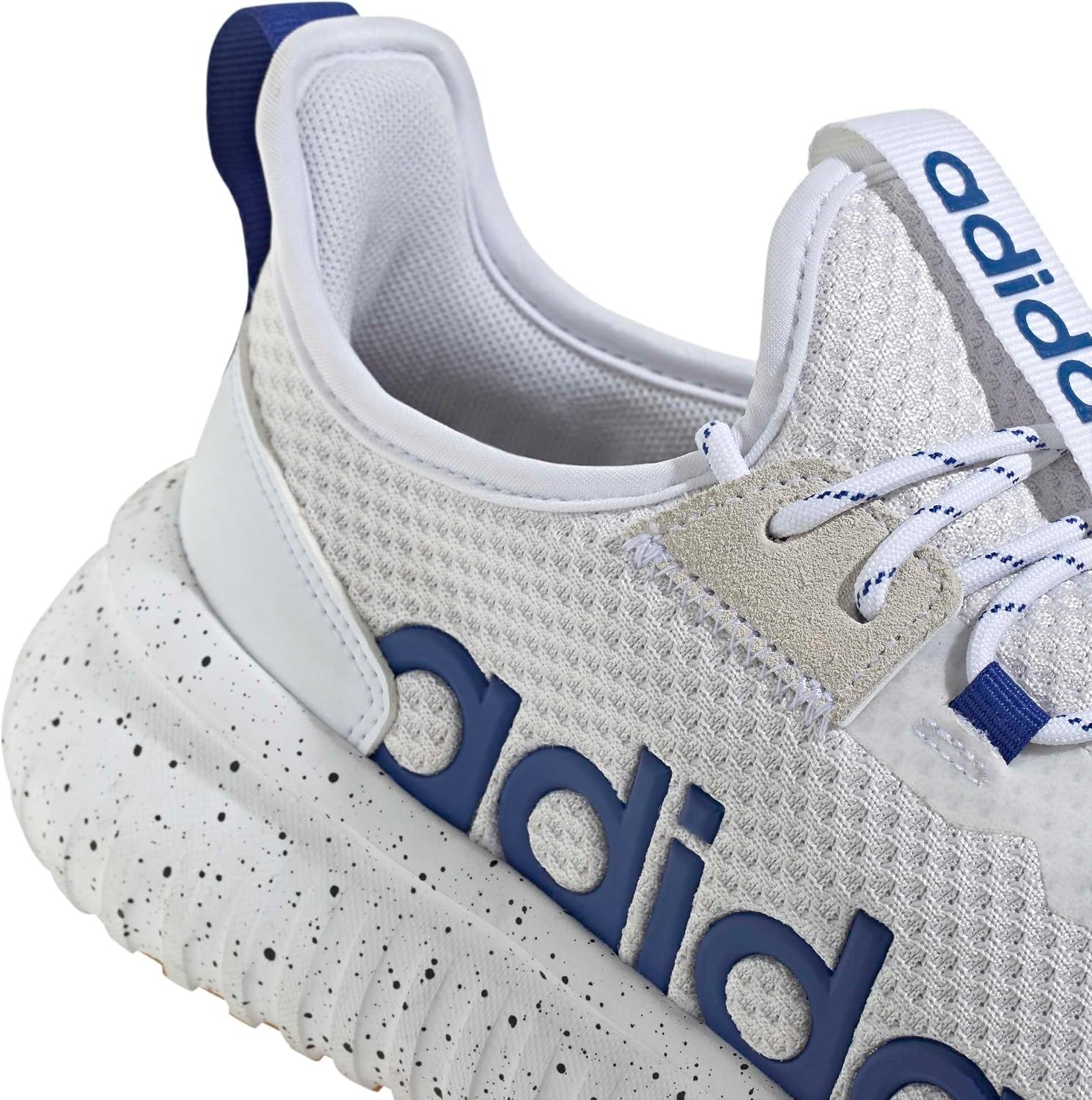 image:imageadidas Mens Kaptir 40 SneakersWhiteTeam Royal BlueCrystal White