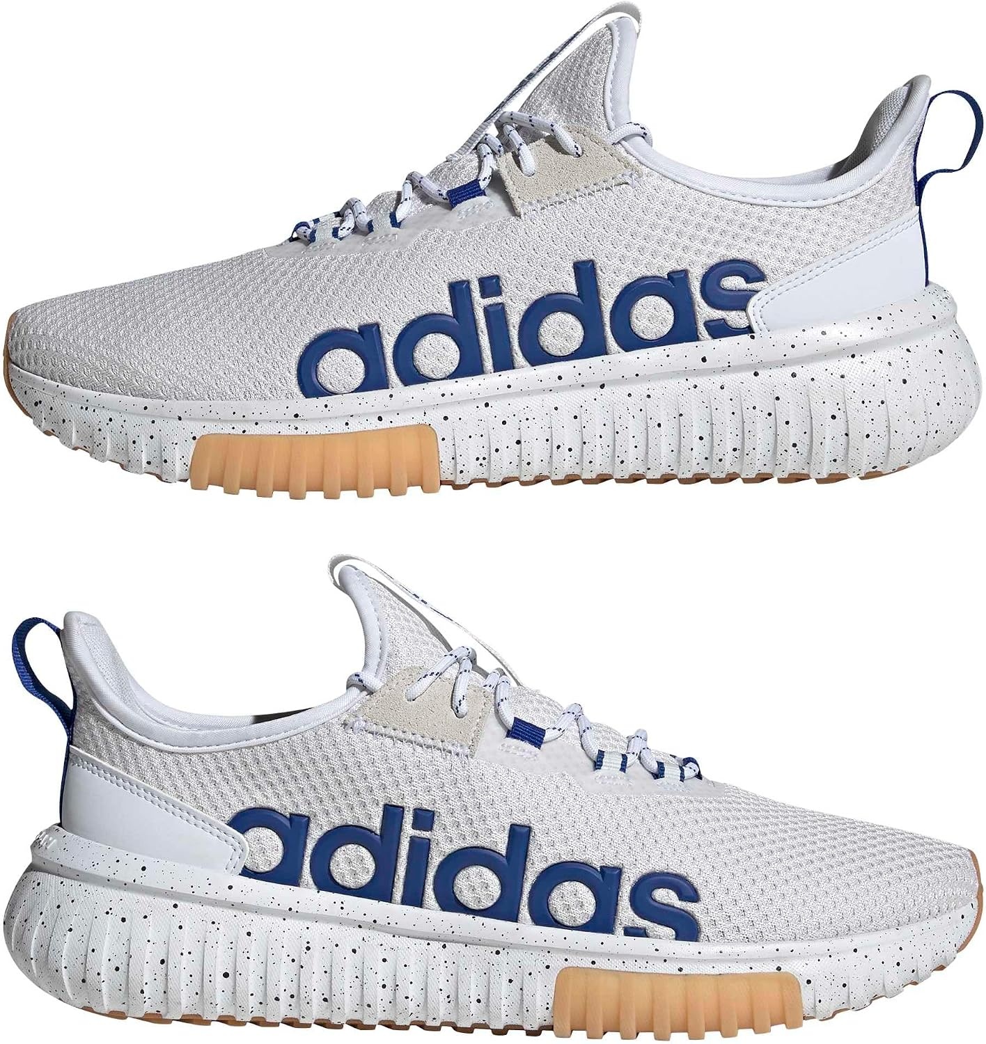 image:imageadidas Mens Kaptir 40 SneakersWhiteTeam Royal BlueCrystal White