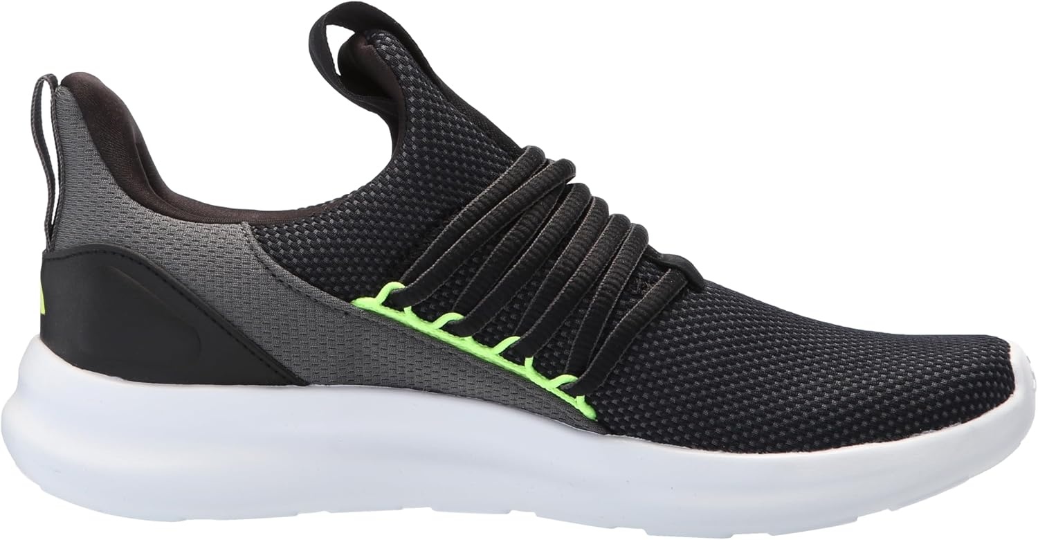 image:imageadidas Mens Lite Racer Adapt 70 Running ShoesBlackGreyLucid Lemon