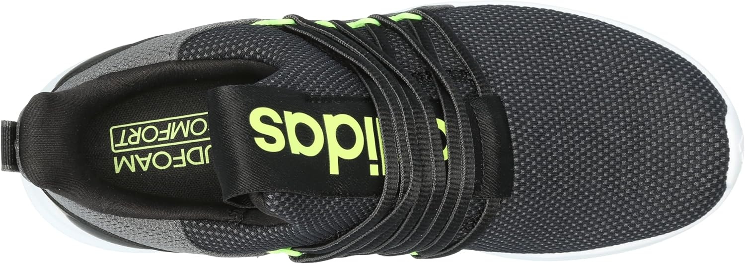 image:imageadidas Mens Lite Racer Adapt 70 Running ShoesBlackGreyLucid Lemon
