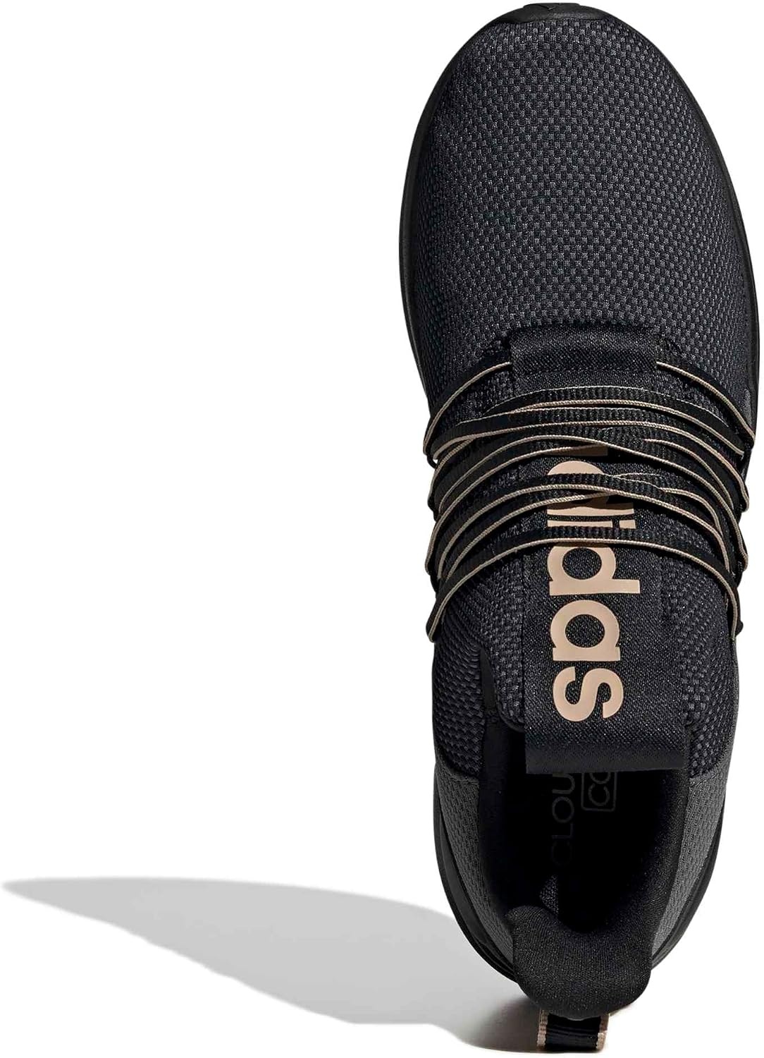 image:imageadidas Mens Lite Racer Adapt 70 Running ShoesBlackWarm SandstoneGrey