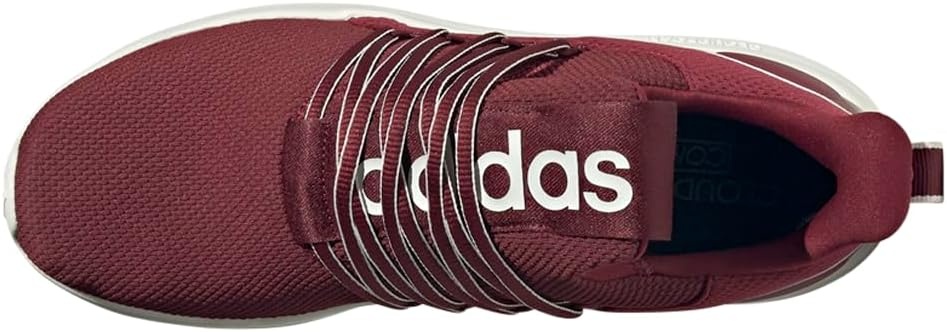 image:imageadidas Mens Lite Racer Adapt 70 Running ShoesCollegiate BurgundyShadow RedOff White