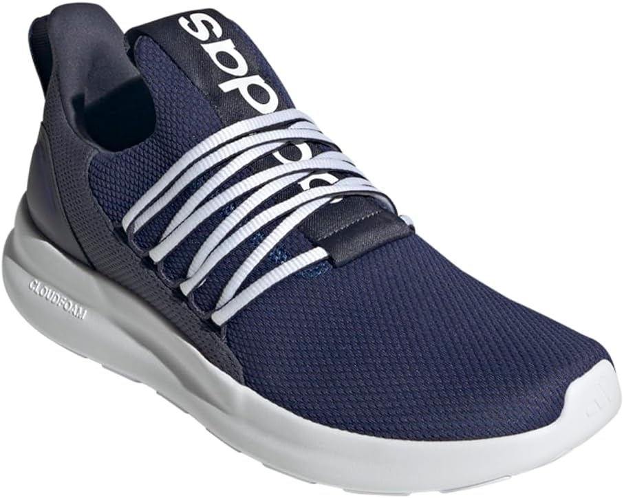 image:imageadidas Mens Lite Racer Adapt 70 Running ShoesDark BlueShadow NavyWhite