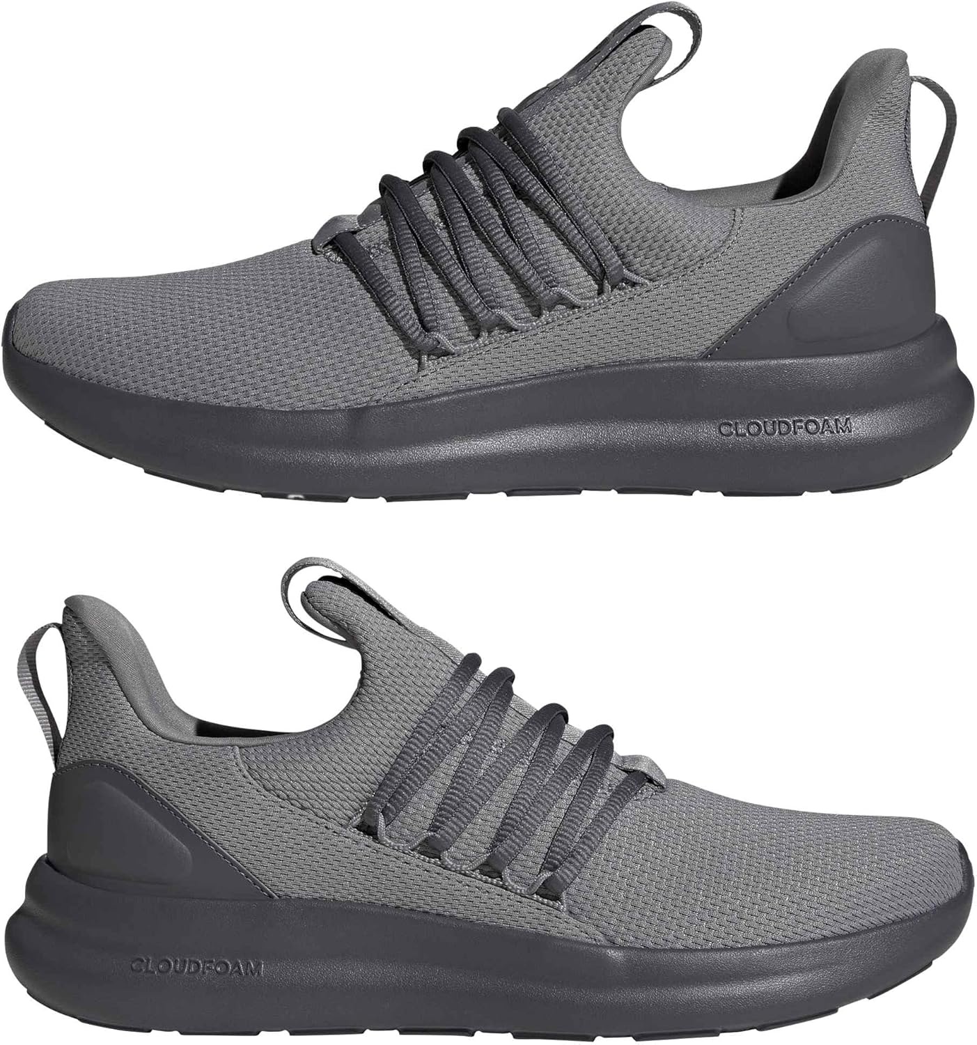 image:imageadidas Mens Lite Racer Adapt 70 Running ShoesGreyGreyGrey