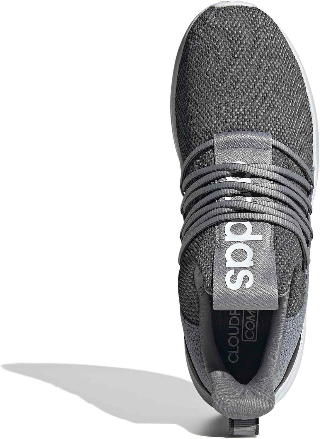 image:imageadidas Mens Lite Racer Adapt 70 Running ShoesGreyGreyWhite