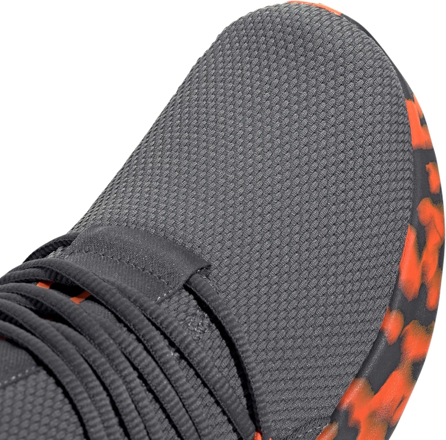 image:imageadidas Mens Lite Racer Adapt 70 Running ShoesGreySemi Impact OrangeGrey
