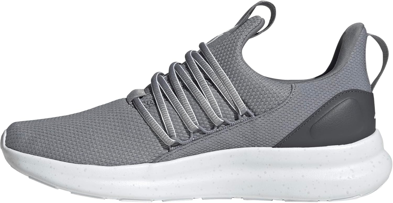 image:imageadidas Mens Lite Racer Adapt 70 Running ShoesGreyWhiteGrey