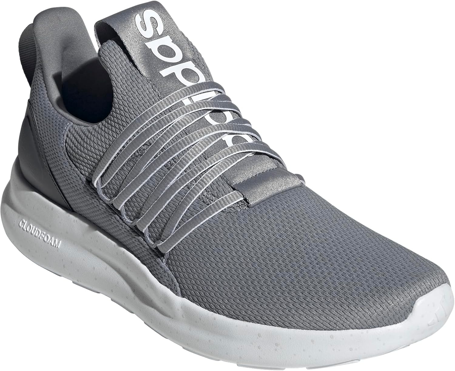 image:imageadidas Mens Lite Racer Adapt 70 Running ShoesGreyWhiteGrey