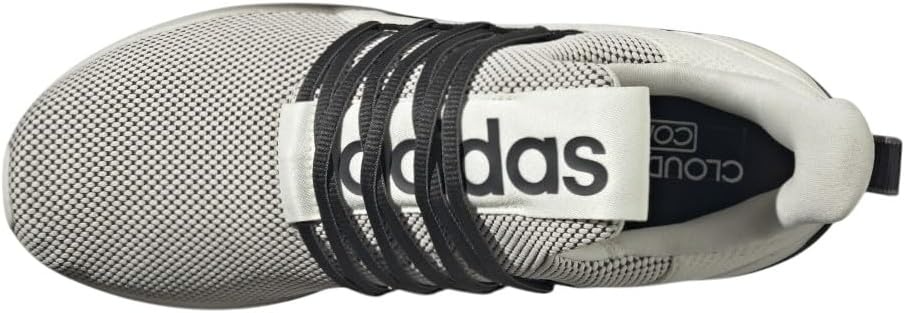 image:imageadidas Mens Lite Racer Adapt 70 Running ShoesOff WhiteCarbonGrey