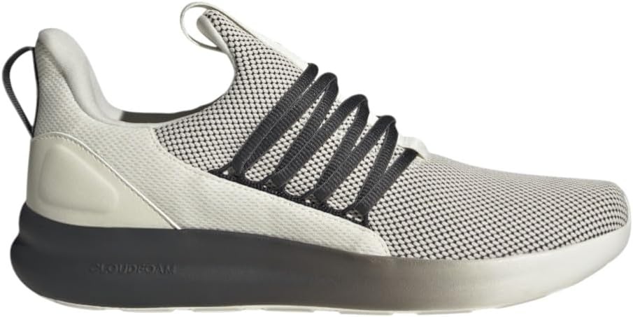 image:imageadidas Mens Lite Racer Adapt 70 Running ShoesOff WhiteCarbonGrey