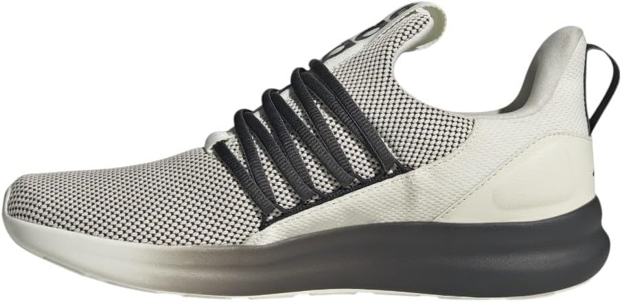 image:imageadidas Mens Lite Racer Adapt 70 Running ShoesOff WhiteCarbonGrey
