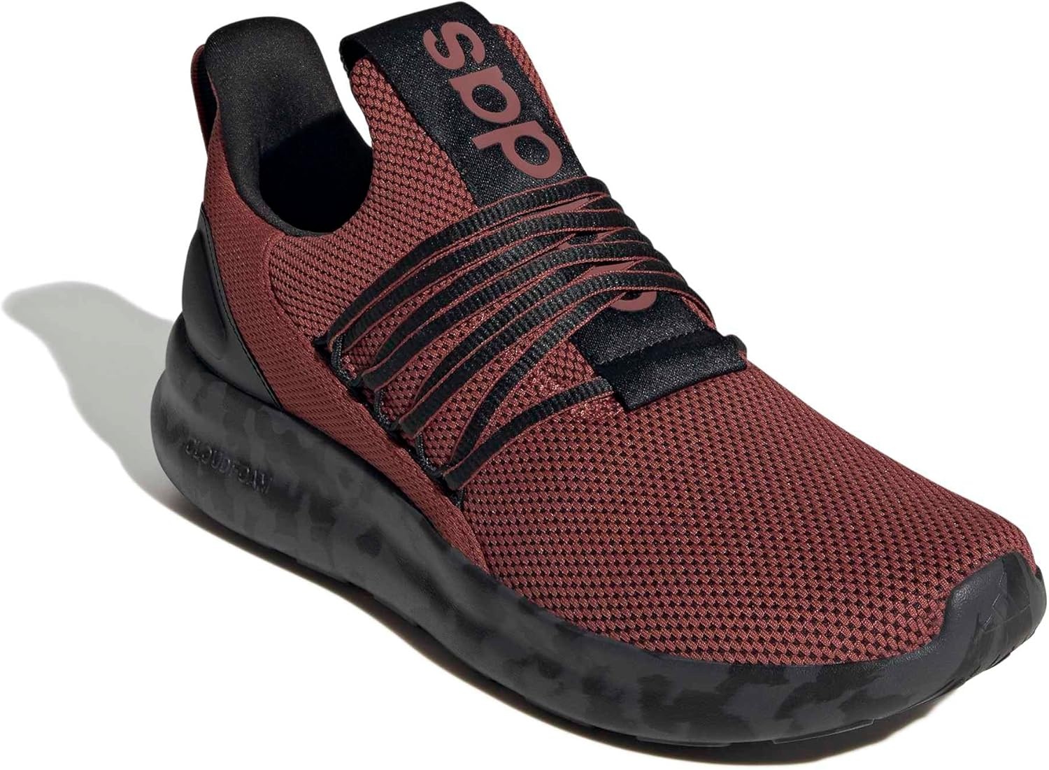 image:imageadidas Mens Lite Racer Adapt 70 Running ShoesPreloved RubyBlackGrey