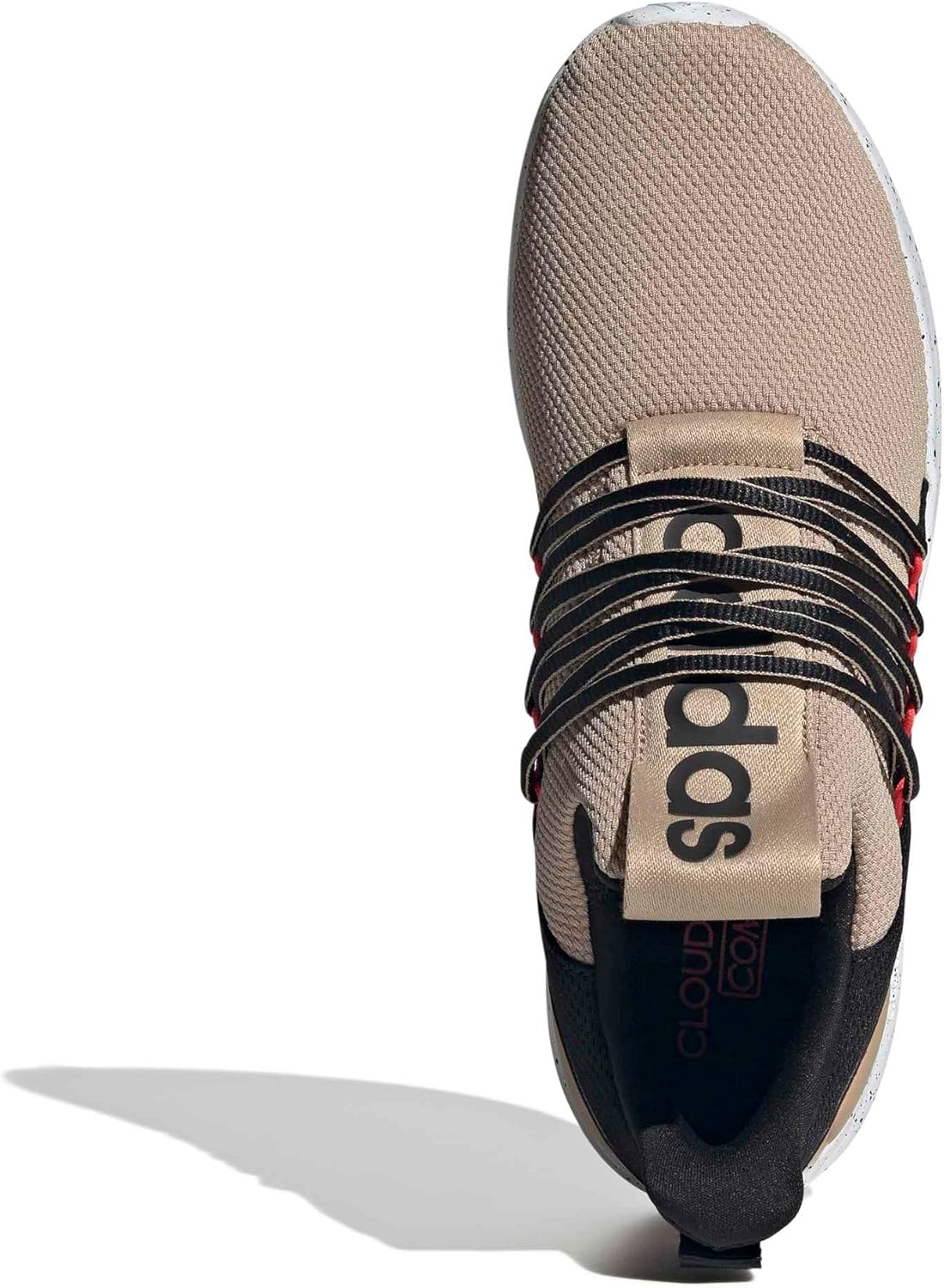 image:imageadidas Mens Lite Racer Adapt 70 Running ShoesWarm SandstoneBlackLucid Red