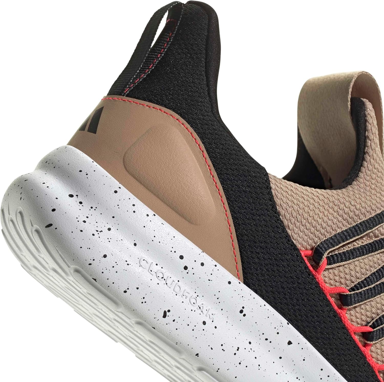 image:imageadidas Mens Lite Racer Adapt 70 Running ShoesWarm SandstoneBlackLucid Red