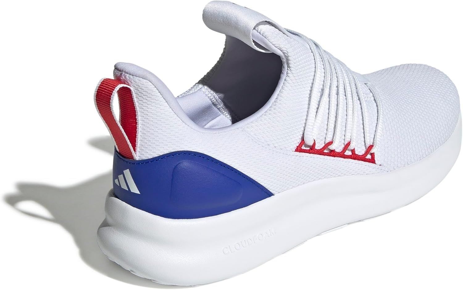 image:imageadidas Mens Lite Racer Adapt 70 Running ShoesWhiteBetter ScarletLucid Blue