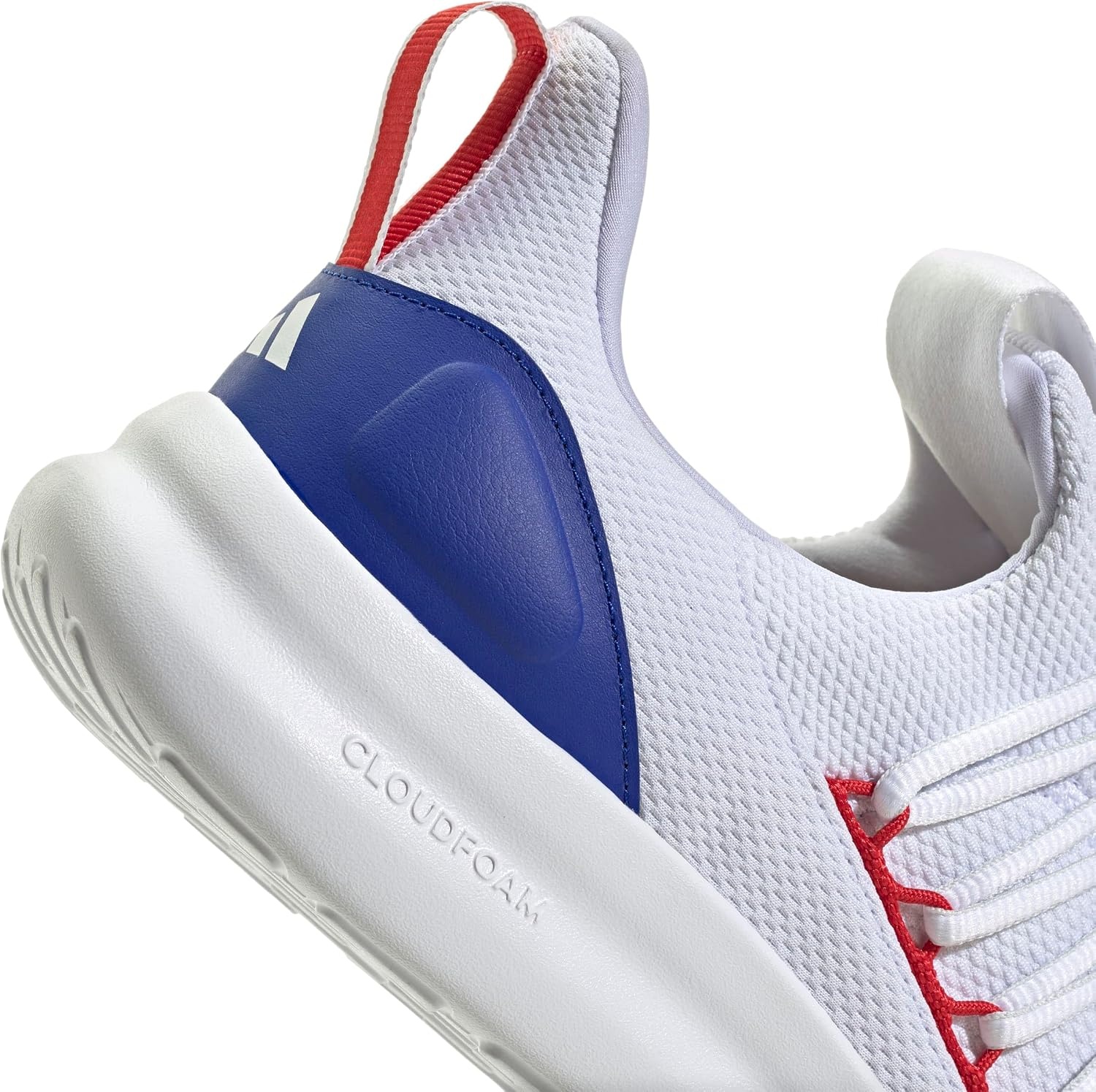 image:imageadidas Mens Lite Racer Adapt 70 Running ShoesWhiteBetter ScarletLucid Blue