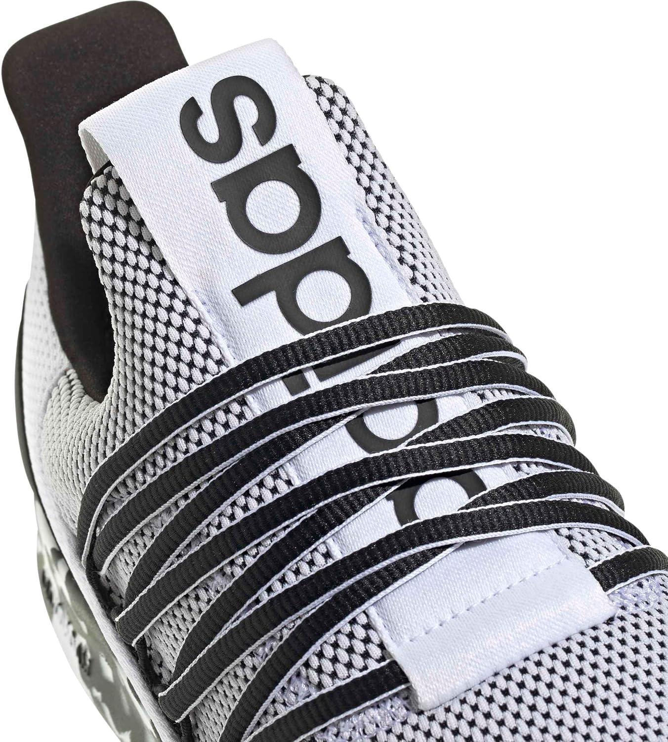 image:imageadidas Mens Lite Racer Adapt 70 Running ShoesWhiteBlackBlack