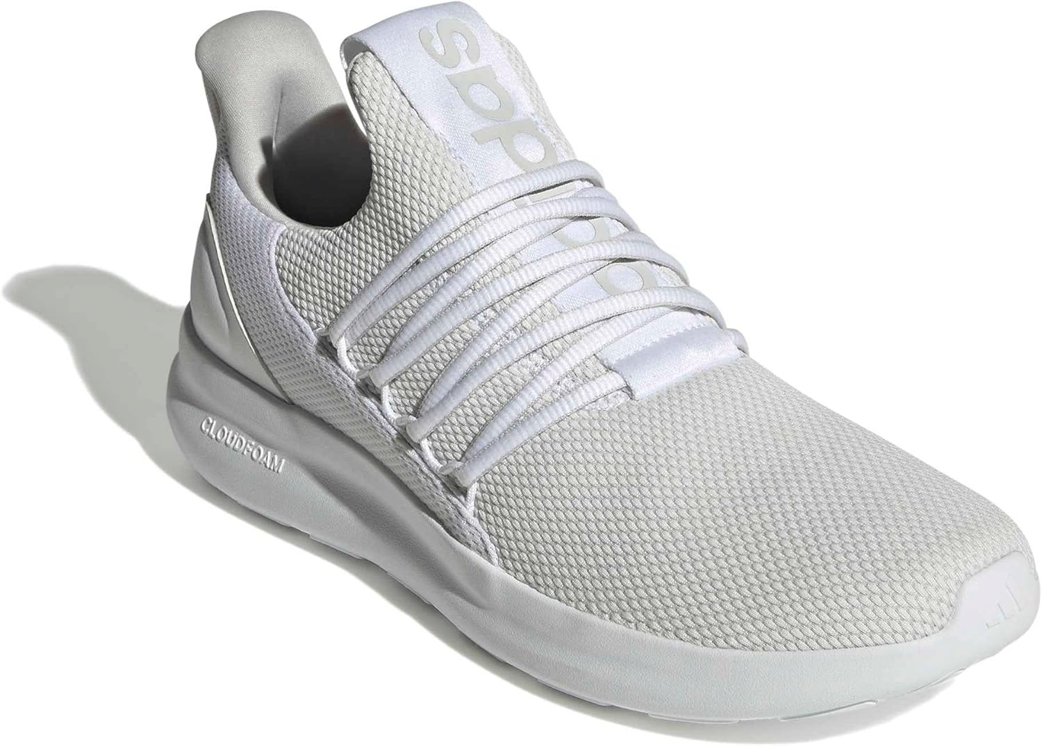 image:imageadidas Mens Lite Racer Adapt 70 Running ShoesWhiteGreyWhite