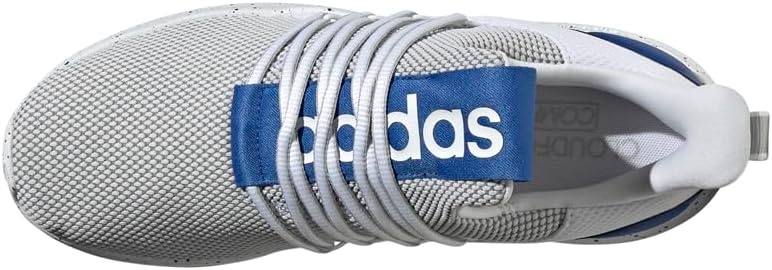 image:imageadidas Mens Lite Racer Adapt 70 Running ShoesWhiteTeam Royal BlueGrey