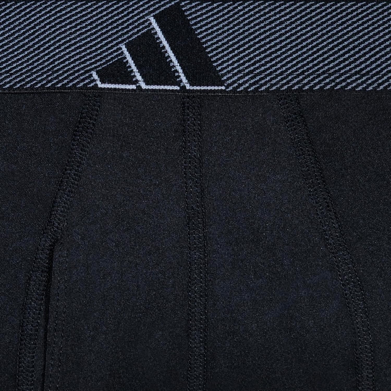 image:imageadidas Mens Microfiber Boxer Briefs 3Pack or 5Pack Performance Stretch MoistureWicking UnderwearWonder BeigeCarbon GreyOnix Grey