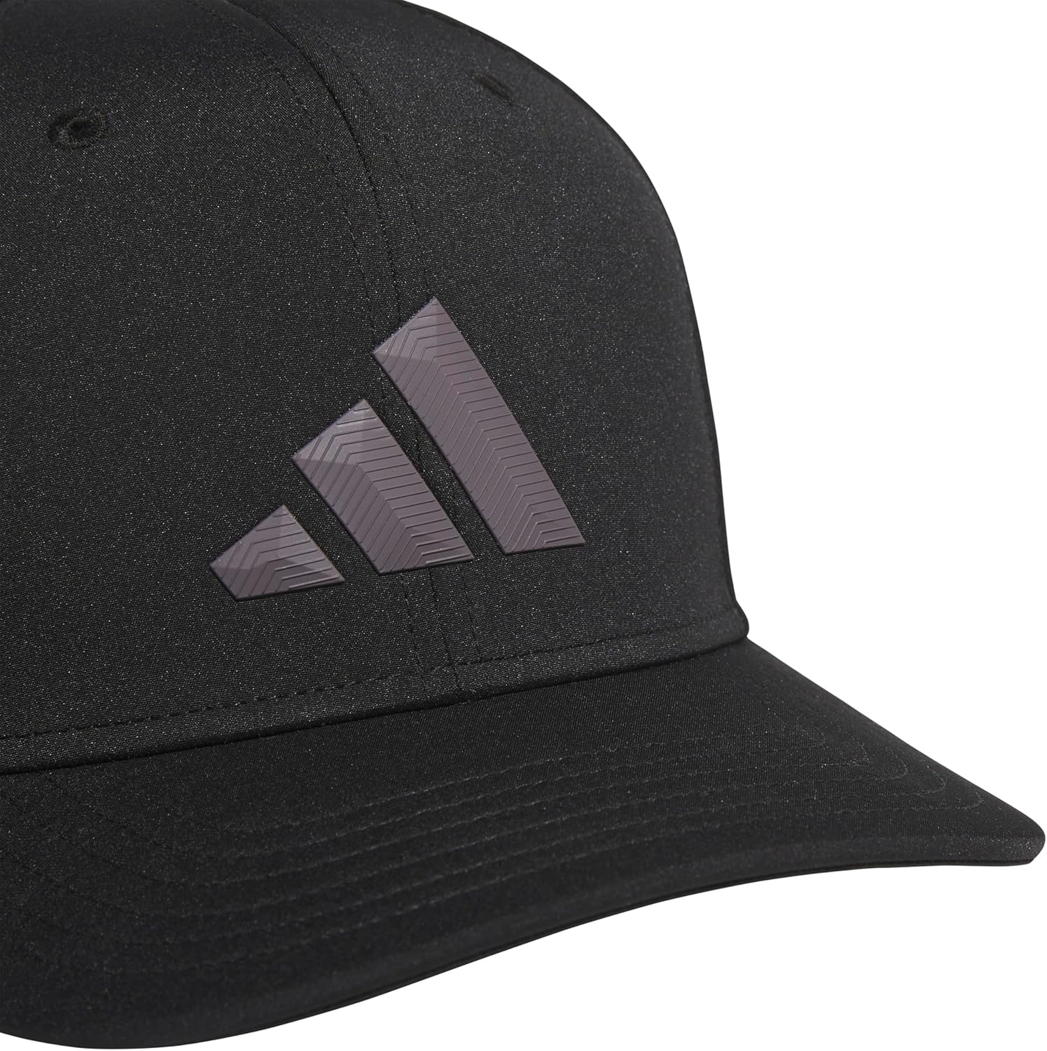 image:imageadidas Mens Midrange Hat Athletic Snapback Cap with LogoBlackGrey Strata3bar