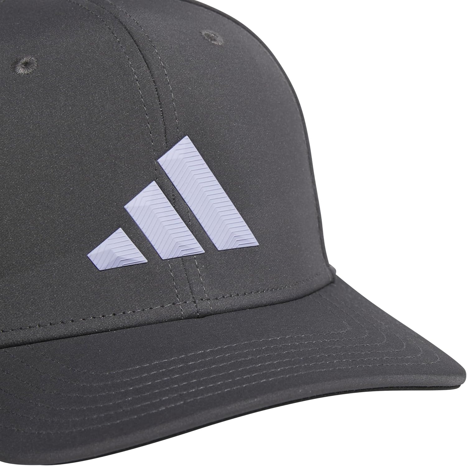 image:imageadidas Mens Midrange Hat Athletic Snapback Cap with LogoGrey SixViolet Tone Purple3bar