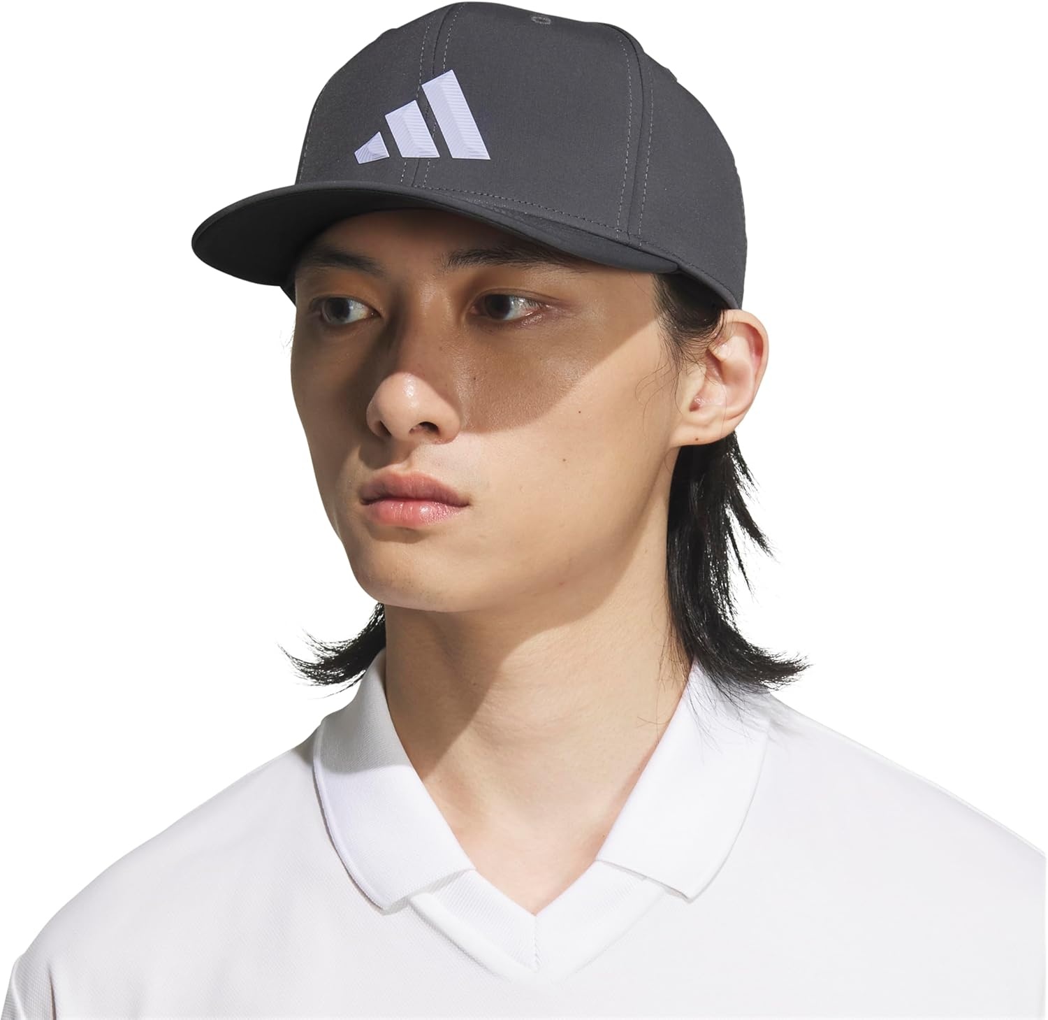 image:imageadidas Mens Midrange Hat Athletic Snapback Cap with LogoGrey SixViolet Tone Purple3bar