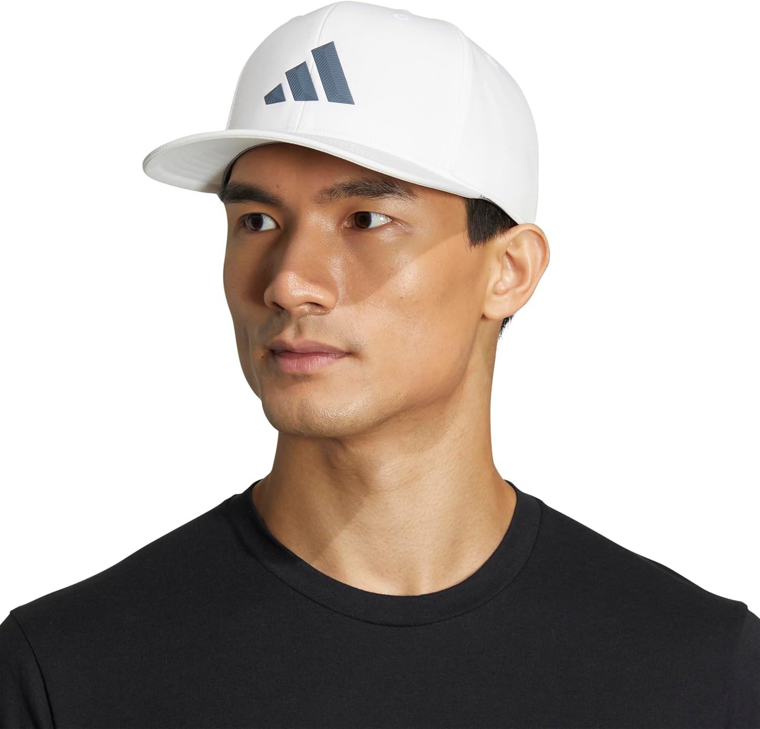 image:imageadidas Mens Midrange Hat Athletic Snapback Cap with LogoWhiteOnix Grey3bar