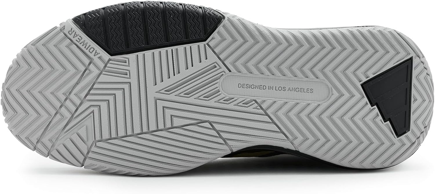 image:imageadidas Mens Own The Game 30 Basketball ShoeBlackGold MetallicSolid Grey