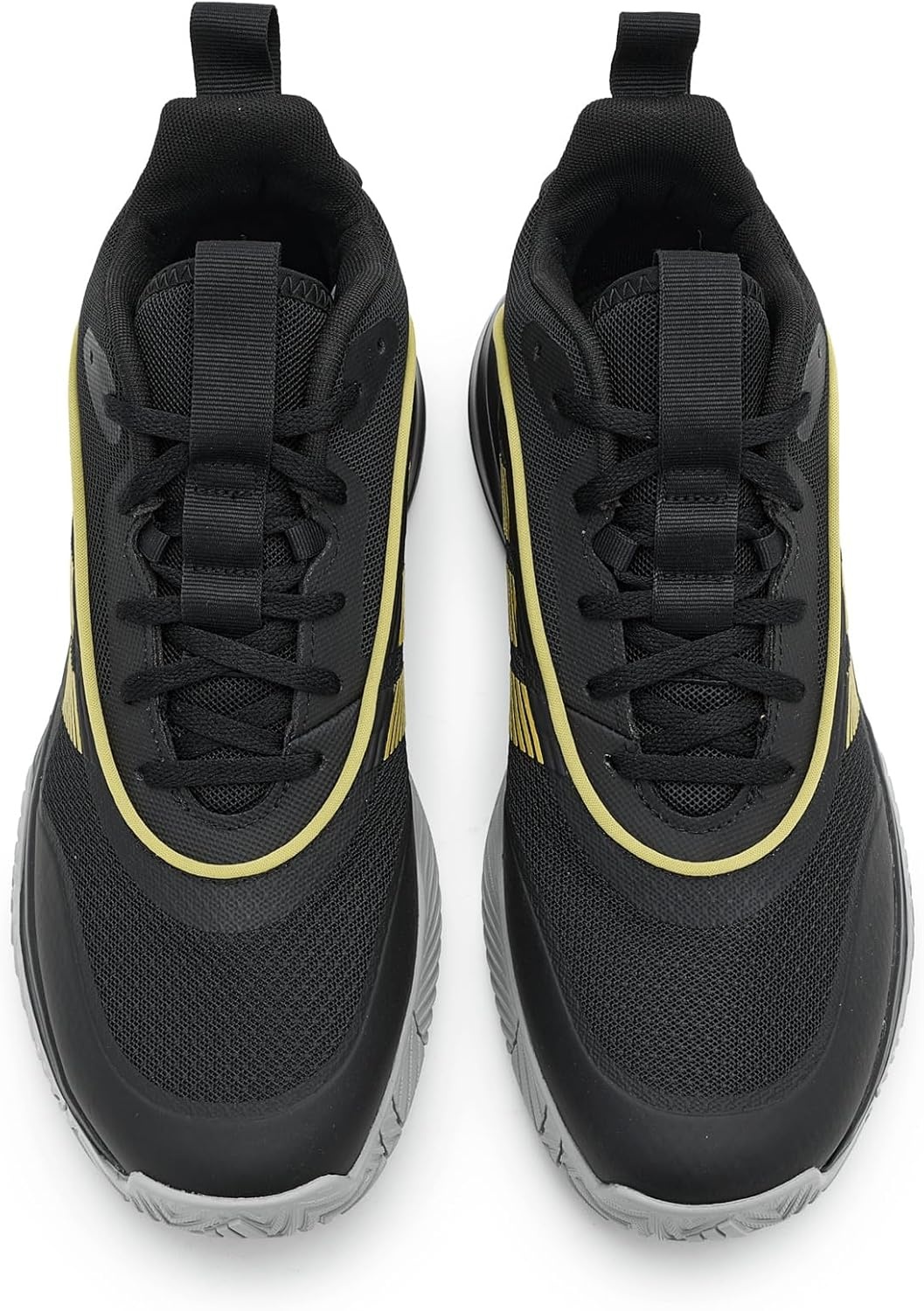 image:imageadidas Mens Own The Game 30 Basketball ShoeBlackGold MetallicSolid Grey