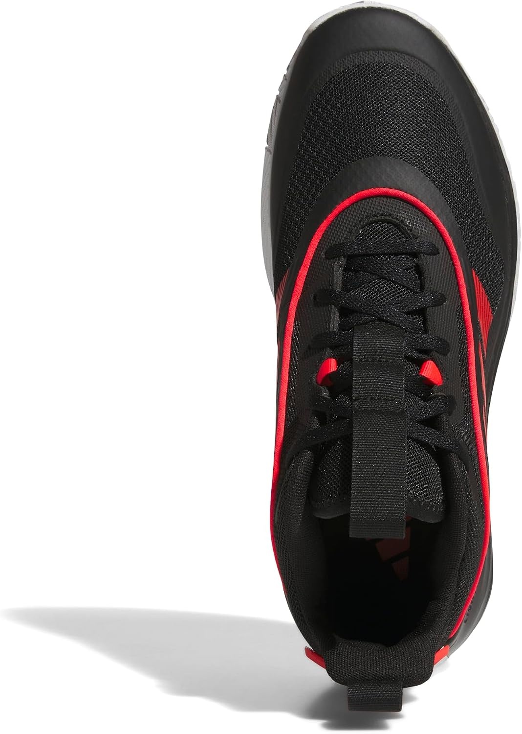 image:imageadidas Mens Own The Game 30 Basketball ShoeBlackLucid RedWhite