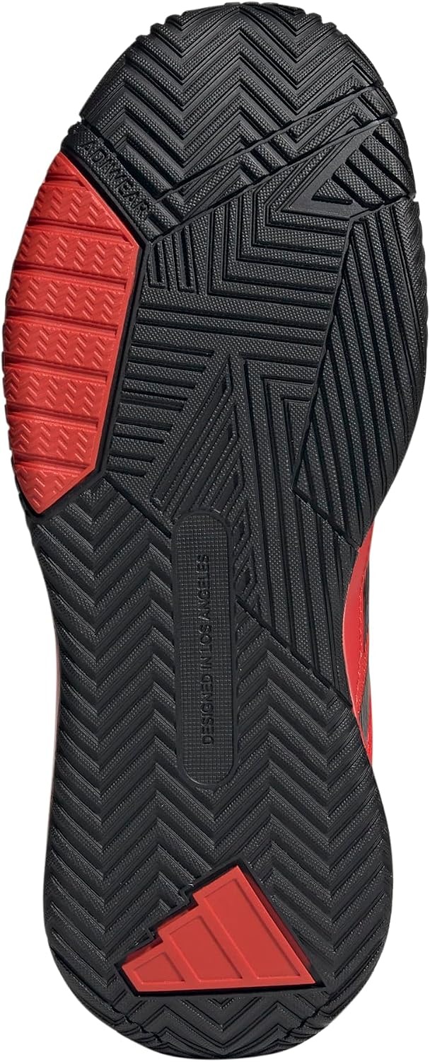 image:imageadidas Mens Own The Game 30 Basketball ShoeBlackRedRed