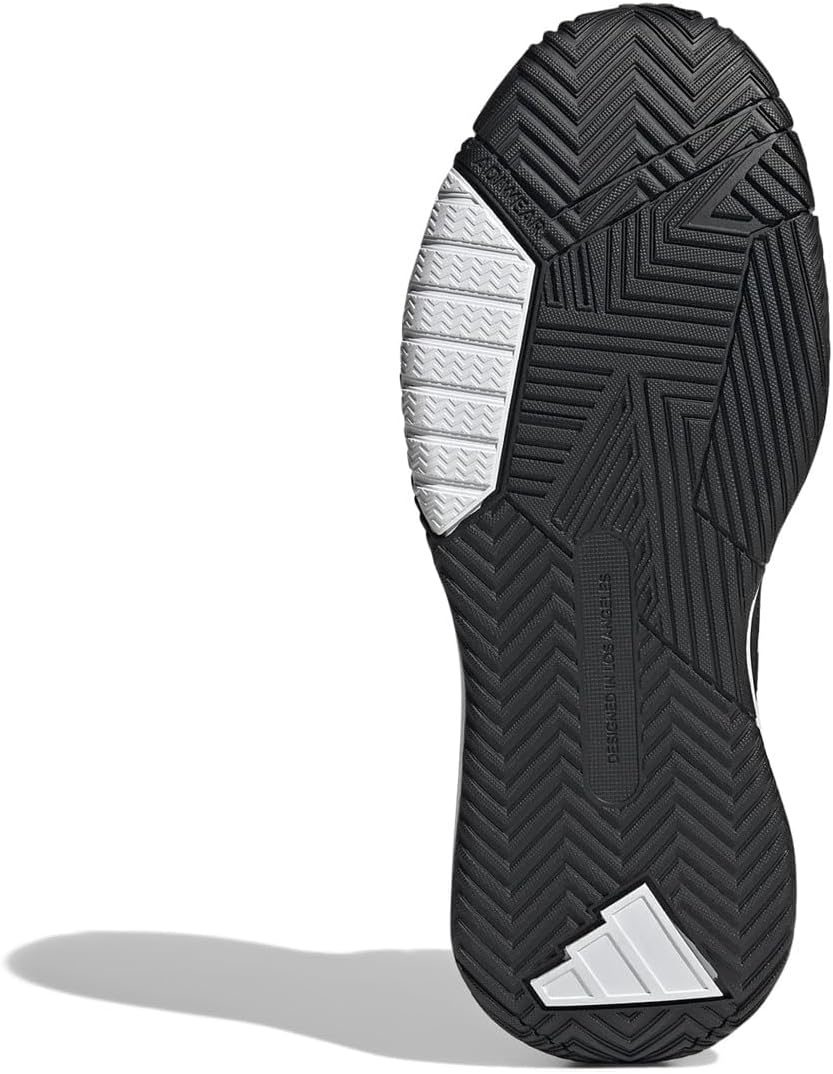 image:imageadidas Mens Own The Game 30 Basketball ShoeCore BlackWhiteWhite