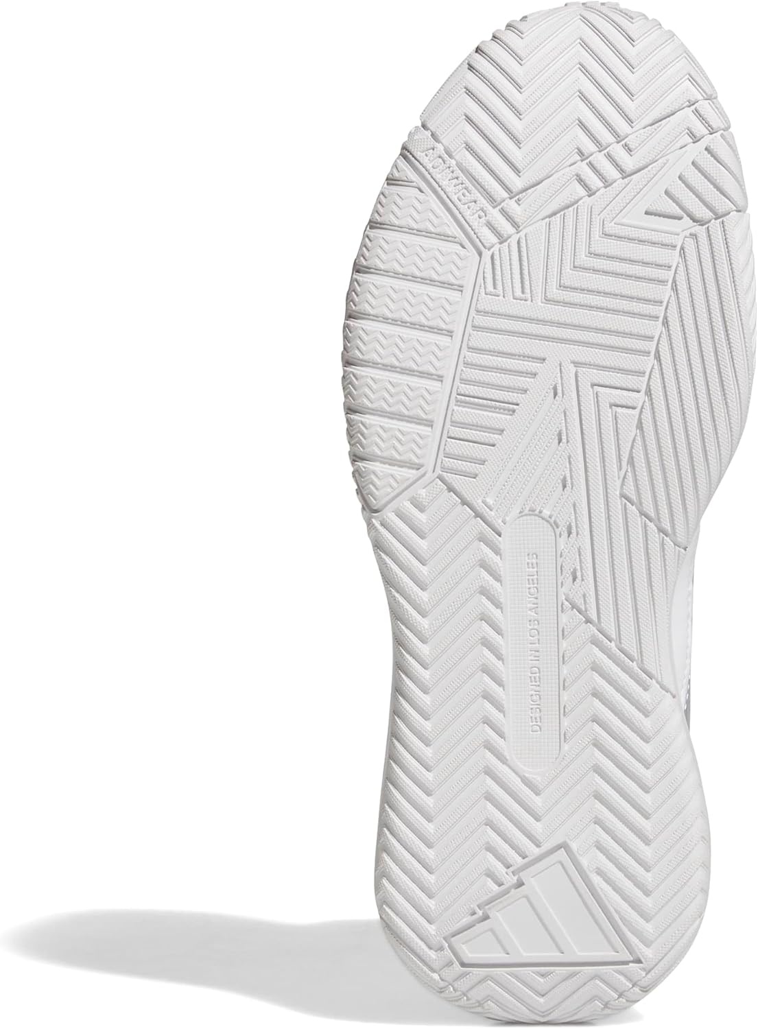 image:imageadidas Mens Own The Game 30 Basketball ShoeWhiteSilver MetallicGrey