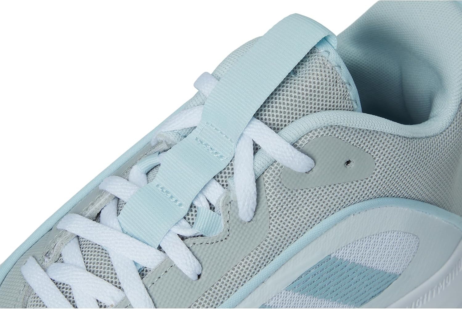 image:imageadidas Mens Own The Game 30 Basketball ShoeWhiteSky TintGrey