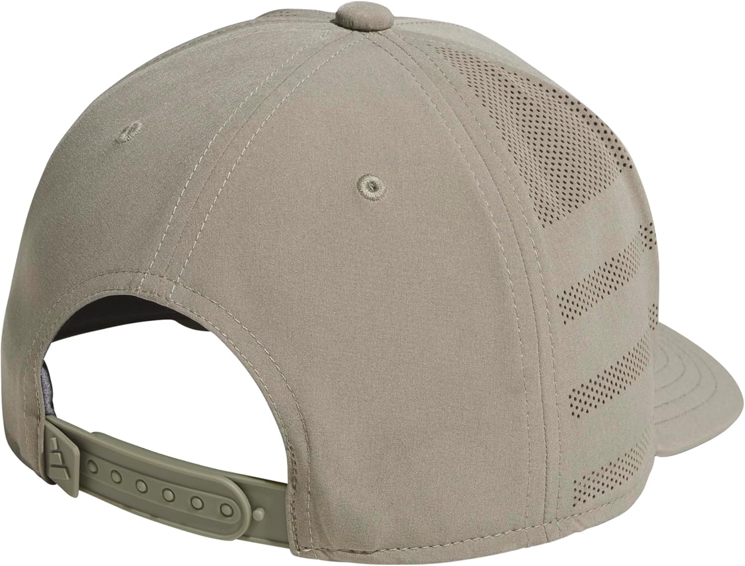 image:imageadidas Mens QuickDry Floatie Waterproof Hat Lightweight Snapback CapSilver Pebble GreyGrey FiveOff White