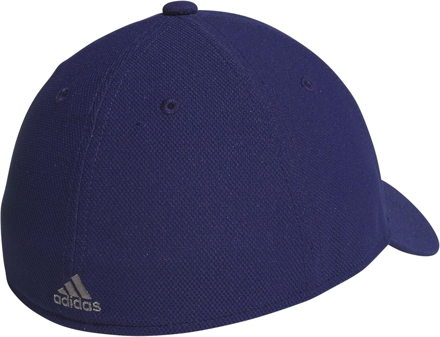 image:imageadidas Mens Release 3 Structured Stretch Fit CapDark BlueGreyWhite