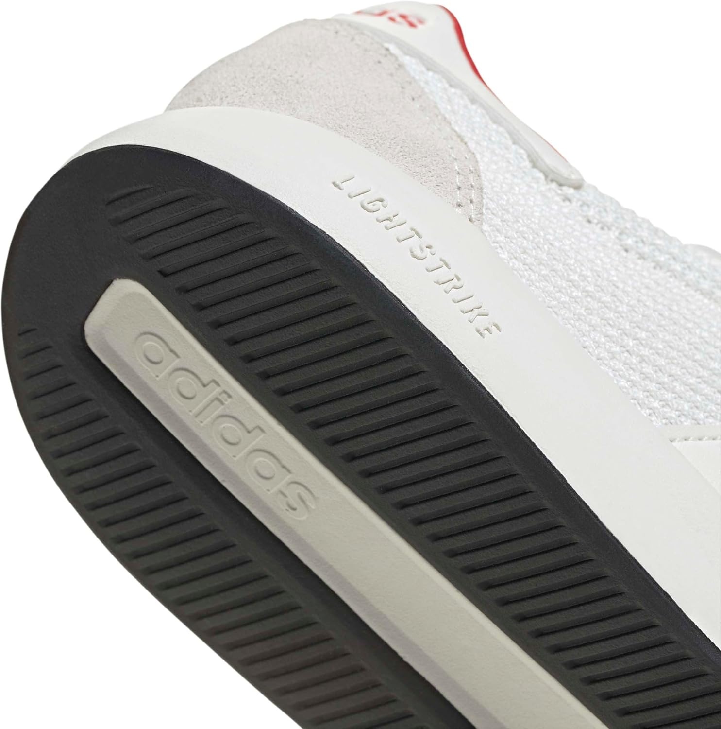 image:imageadidas Mens Run 7626 Lace Up Sneakers Shoes Casual WhiteWhiteWhiteSemi Lucid Red