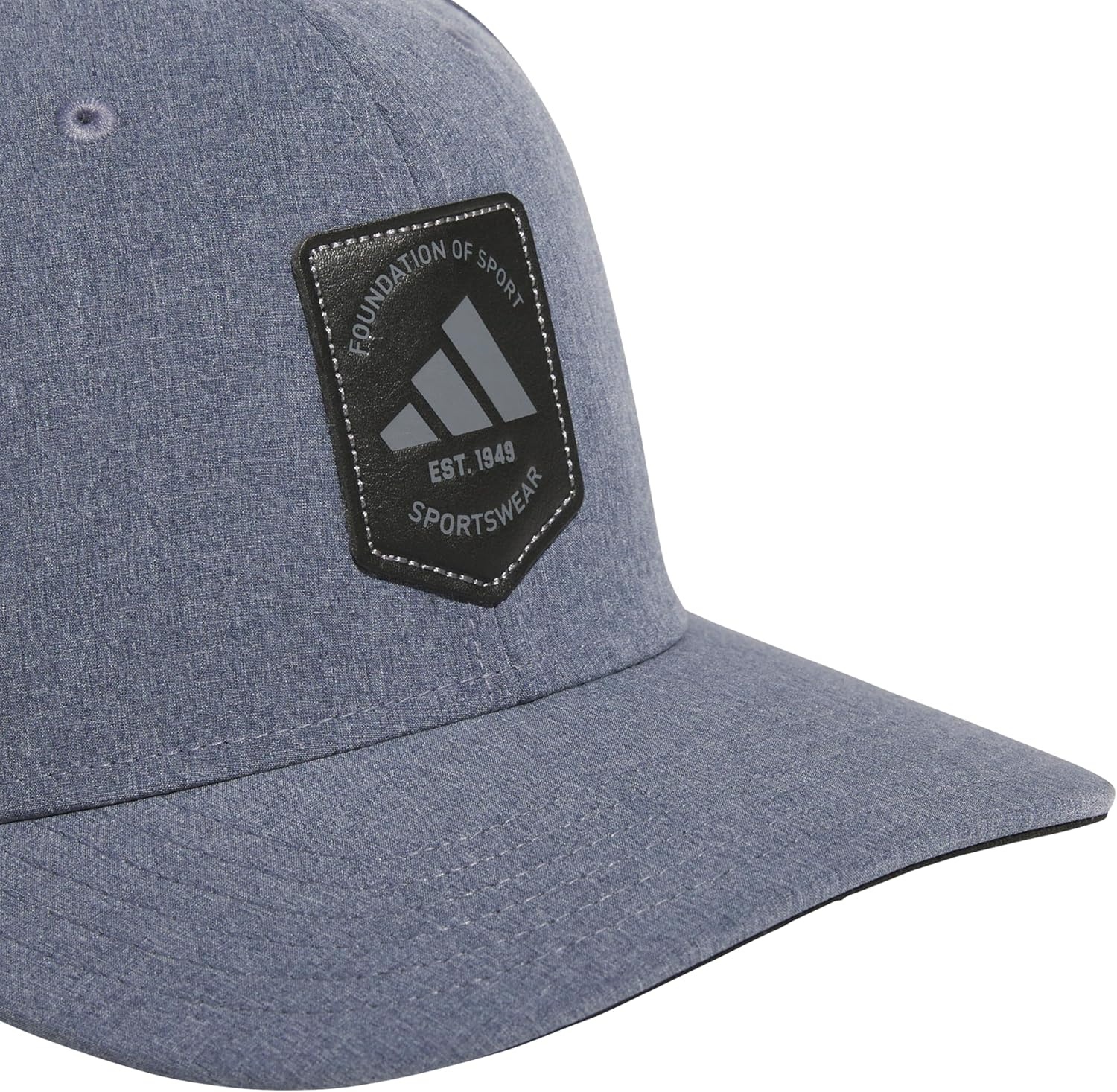 image:imageadidas Mens Scorecard High Crown Low Curve Brim Snapback Adjustable Fit Course Style HatDark BlueBlackGrey