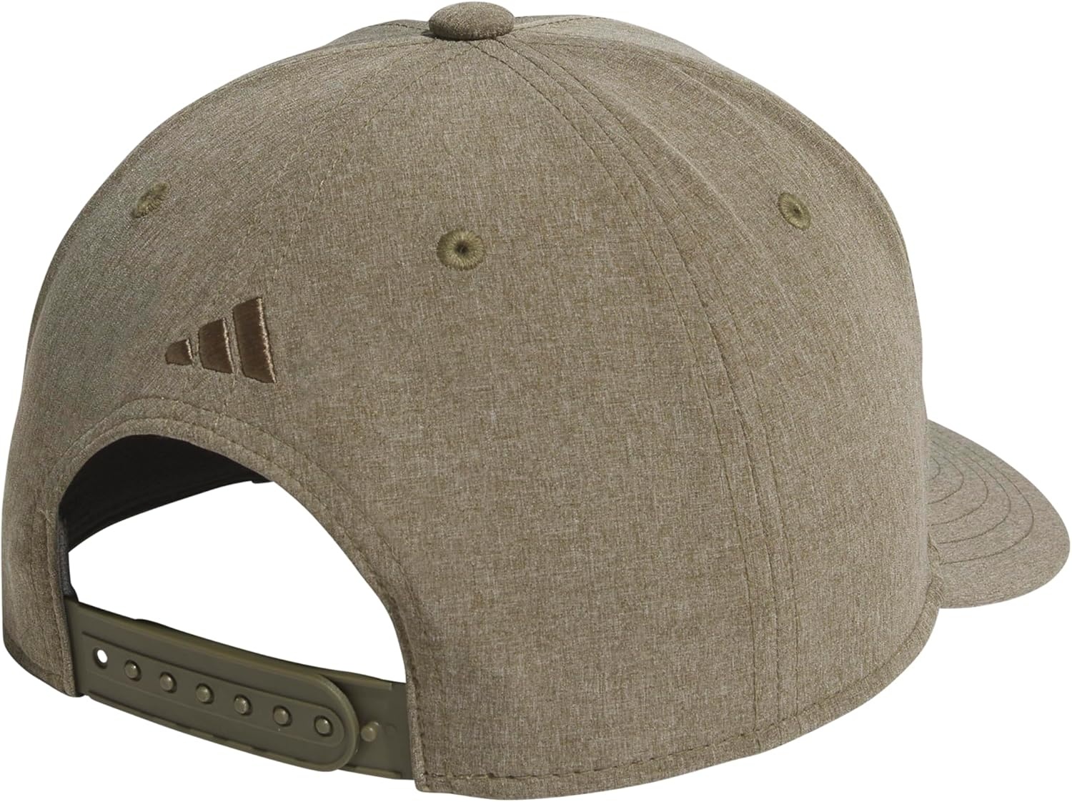 image:imageadidas Mens Scorecard High Crown Low Curve Brim Snapback Adjustable Fit Course Style HatOlive StrataGrey StrataGrey