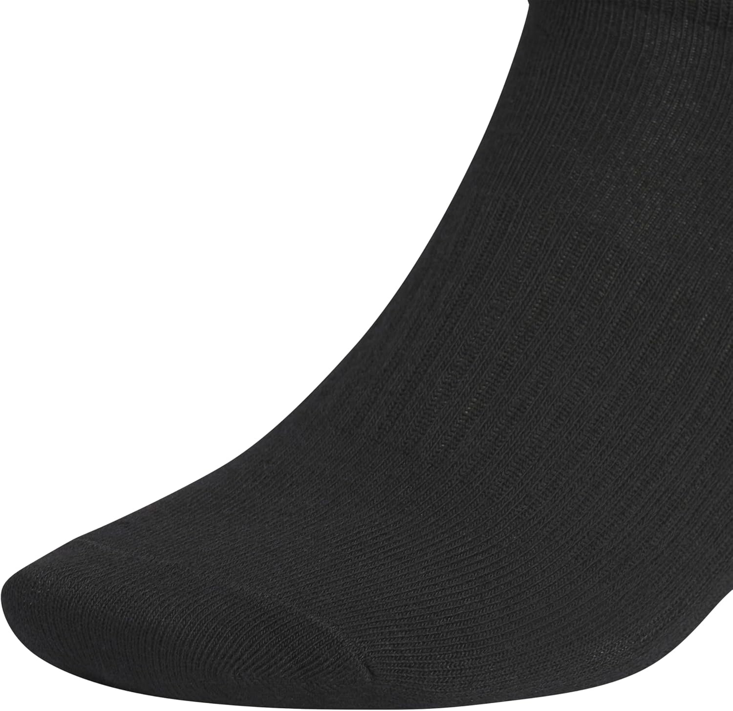 image:imageadidas Mens Superlite No Show Socks 6 Pairs Lightweight amp BreathableClassicBlackBetter ScarletWhite
