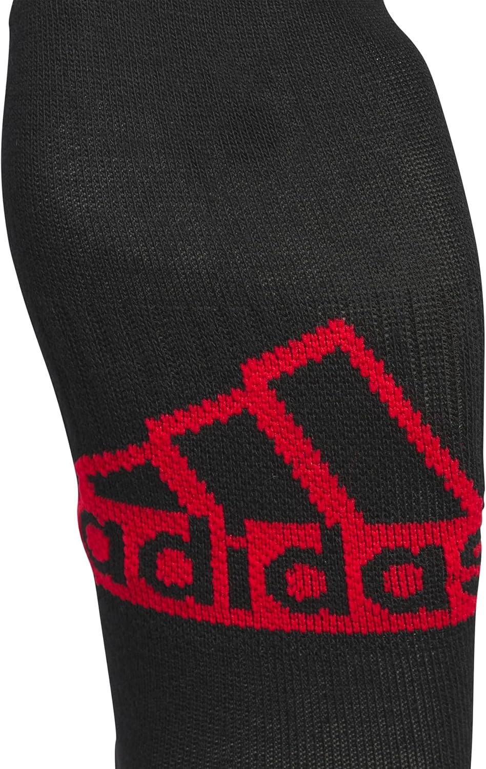 image:imageadidas Mens Superlite No Show Socks 6 Pairs Lightweight amp BreathableClassicBlackBetter ScarletWhite