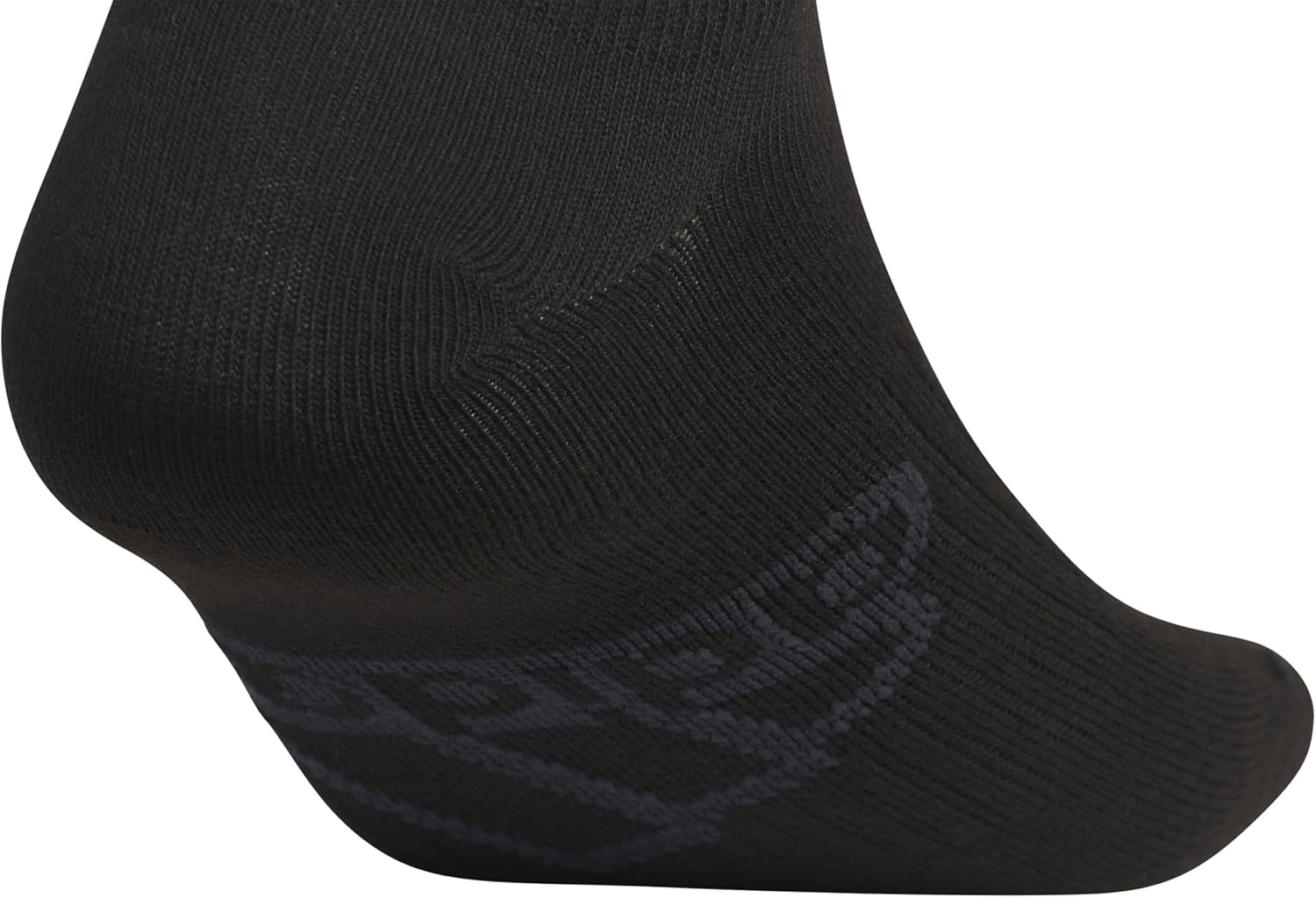 image:imageadidas Mens Superlite No Show Socks 6 Pairs Lightweight amp BreathableClassicBlackNight Grey